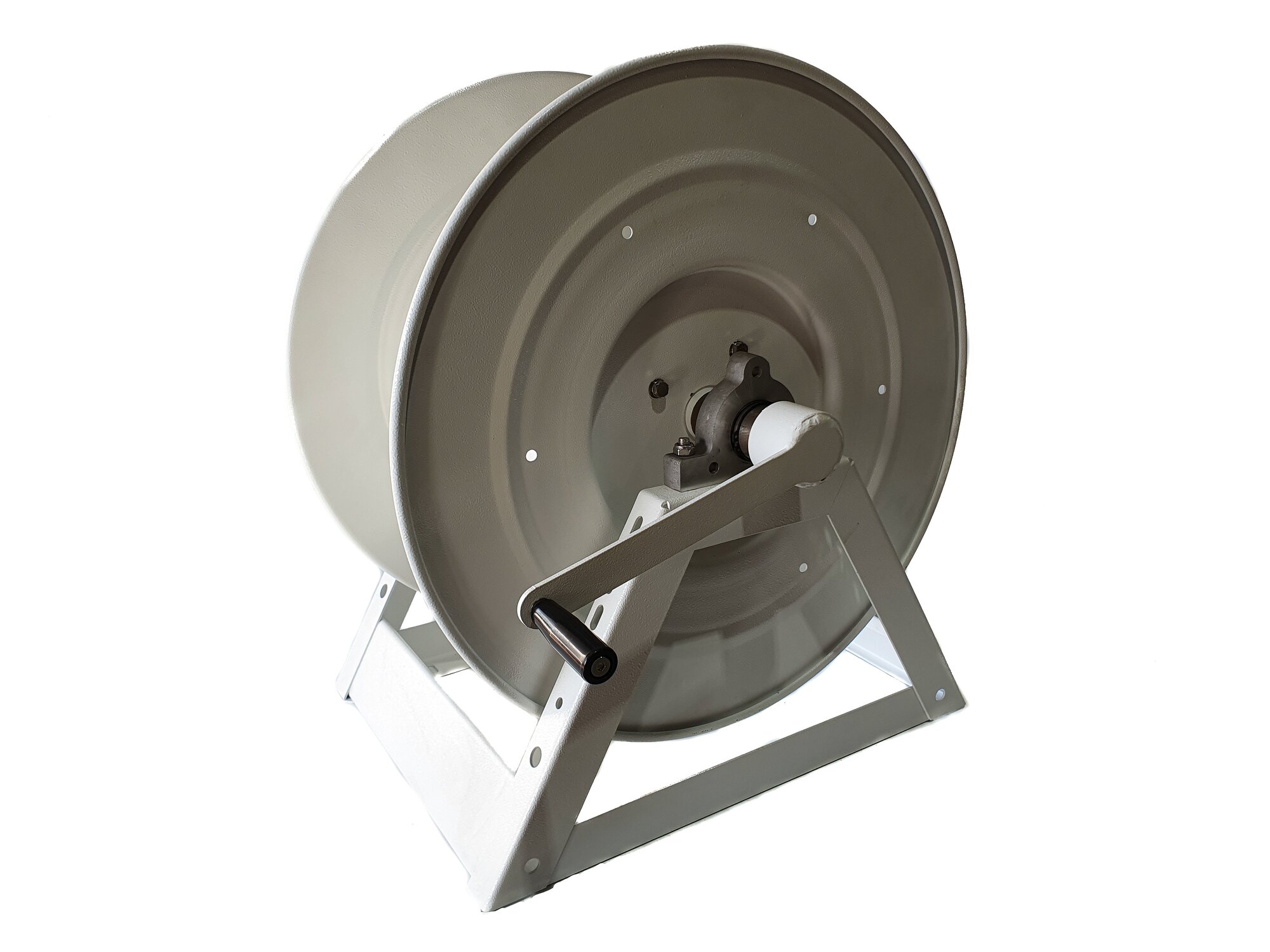 Heavy Duty Manual Hose Reel - 1 1/2 Hose, Fittings & Nozzle