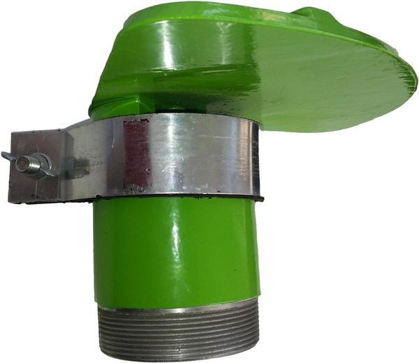 80mm Deflector spray head with BSP or Rolled Grooved Base