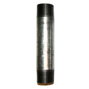 25mm (1") Pipe Piece - Galvanised Steel - 100mm long
