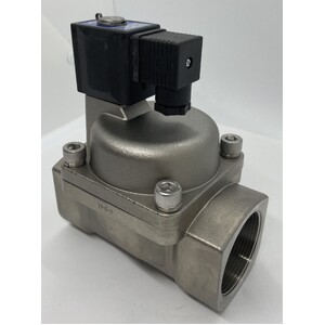 50mm (2")  Solenoid Valve Normally Closed Stainless Steel - 24VDC