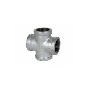 80mm (3") 4 Way Cross Threaded - Gal Mal