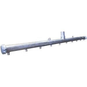 80mm (3") Galvanised Dribble Bar with Brass Nozzles Kit