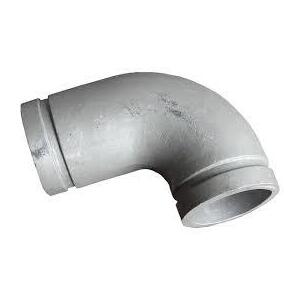 80mm (3") Elbow Grooved 90d - Aluminium