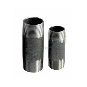 100mm (4") Threaded Nipple - Steel