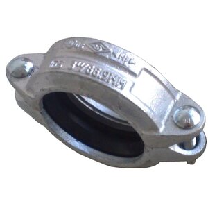 100mm (4") Roll Grooved Coupling - Galvanised