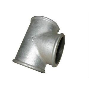 100mm (4") Tee Threaded - Gal Mal