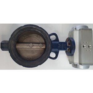 SPECIAL - Butterfly Valve - 125mm (5") with 1/4 ports
