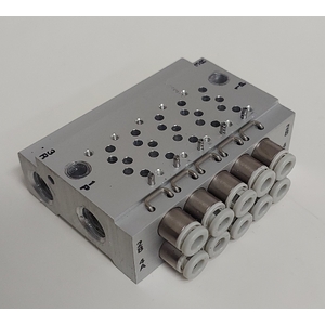 SMC - Manifold Small Solenoid 5/2 Valve, 5 Position