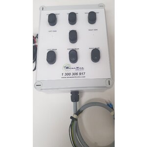 Electric Switch Control Box - Plastic Enclosure (8 Function)