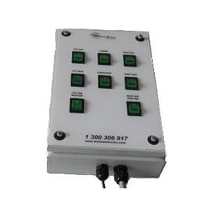 SPECIAL - Electric Switch Control Box - Steel Enclosure (8 Function)