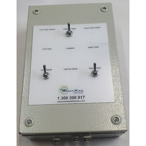 SPECIAL - Pneumatic Switch Control Box - Steel Enclosure (3 Function)