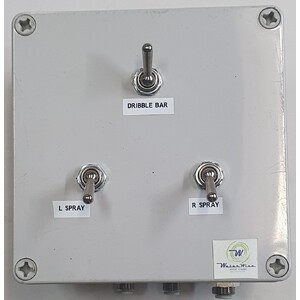 SPECIAL - SMALL Pneumatic Switch Control Box - Plastic Enclosure (3 Function)
