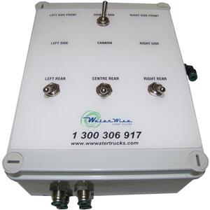 4 Function Pneumatic Switch in Cab Control Box (Plastic)