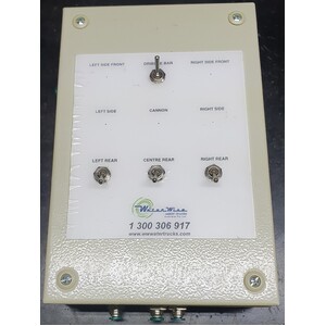 SPECIAL - Pneumatic Switch Control Box - Steel Enclosure (4 Function)