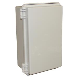Solenoid Control Box (Hinged Plastic) - Blank