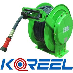 Koreel 20mm (3/4") Spring Rewind Hose Reel