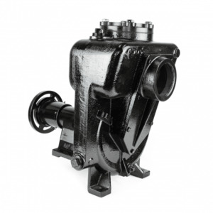 Water Pump 4" x 4" Cast Iron - SELF PRIMING with Hydraulic Motor