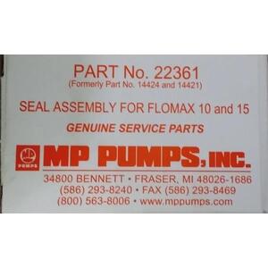 Flomax Water Pump - Mechanical Seal