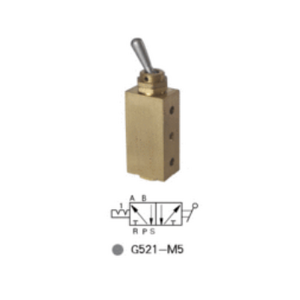 SPECIAL - Air Switch  - Toggle 5/2 - M5 ports