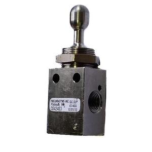 Pneumatic Toggle Switch - 3 Position, 3 Way