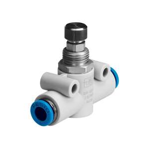 Air Fitting - Speed Controller Push Fit 4mm Pneumatic