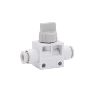 Air Fitting - Shutoff  Valve Push Fit 4mm Pneumatic