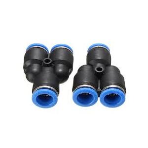 Air Fitting - Tube Connector 'Y' 6mm