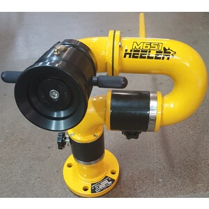 Heeler Cannon Manual fitted with Manually Adjustable Nozzle (with Detents) - MADE IN AUSTRALIA