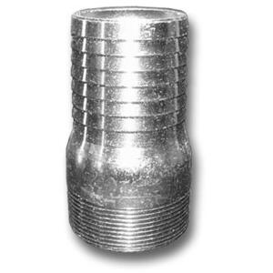 Combination Nipple - Zinc Plated