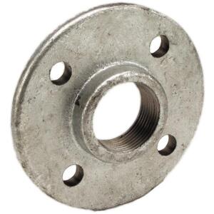 Flange Malleable Galvanised (screw on) Table E