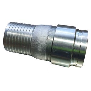 Groove to Hose Tail Adapter - Steel