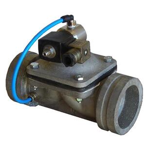 Valve with Rolled Groove Ends-Electric Actuated (Normally Open) Shutoff Valve